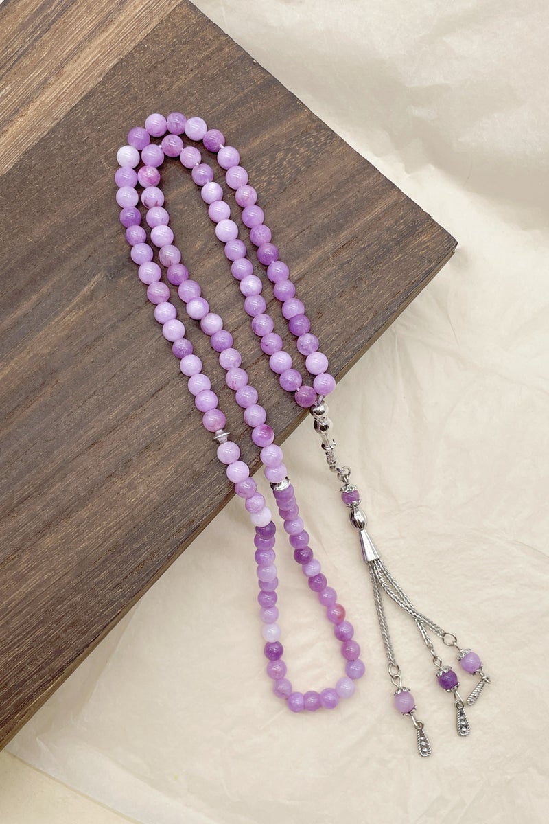 Islamic agate prayer beads 6mm 99 pieces handcrafted by Muslims - Image 2