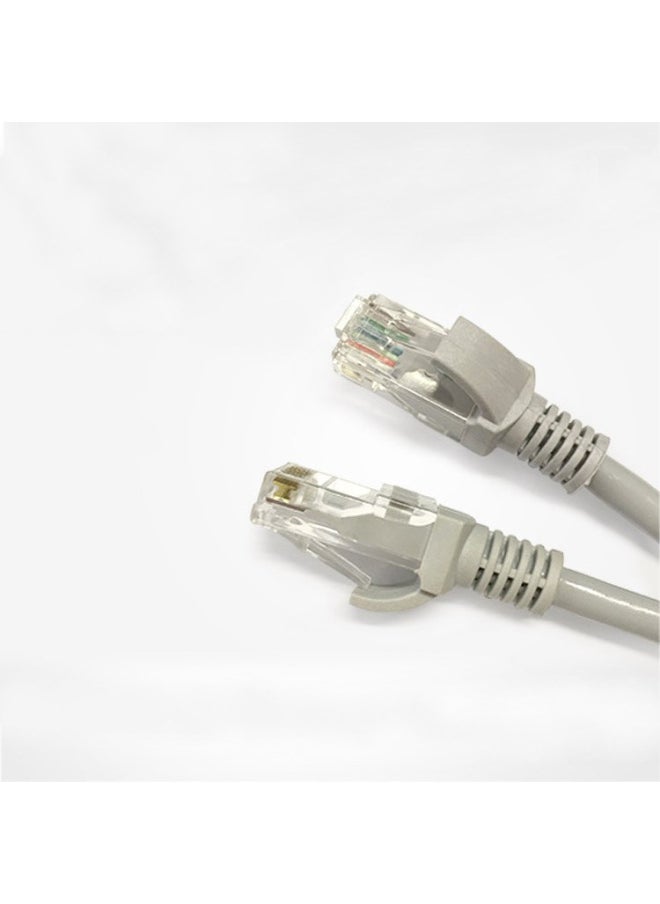Generic Super Five Class Network Cable 20 Meters Finished Mechanism Twisted Pair Cable Copper Aluminum Material Indoor Use Rj-45 Interface-Color:Black-Line Length:20 Meters  - Image 3