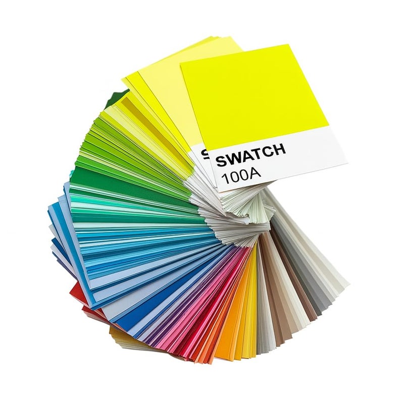 Infodeck Color Cards Deck â€“ 200 Essential Color Cube Cards for Artists & Designers â”‚ Color Palette Swatch Reference Set for Art, Design, Branding, and UI â”‚ Glossy Laminated â”‚ Infodeck - Image 3