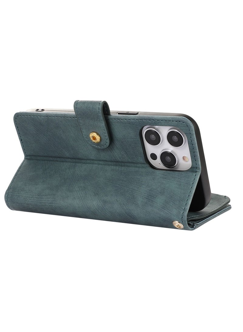 Suteni Flip Cover Leather Protective Mobile Phone Case for iPhone - Image 3