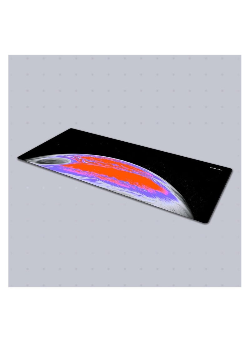 HUE PAD - HUEPAD GALAXY SERIES Premium Mousepad HYDRAGLIDE Fabric Gaming Mousepad XL Desk Pad or Desk Mat with Carry Case Tube JUPITER 2 UV X-Large - Image 1