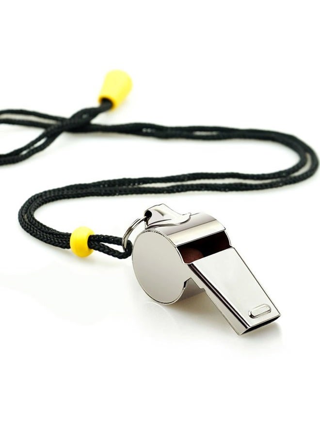 Hipat Whistle, 3 Pack Stainless Steel Sports Whistles with Lanyard, Loud Crisp Sound Whistles Great for Coaches, Referees, and Officials - Image 4