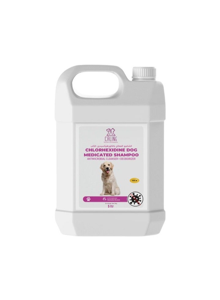 CHLORHEXIDINE Dog Medicated Sahmpoo 5Liter