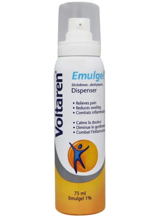 فولتارين إيملجل 1% جل ديكلوفيناك للألم والتورم 75 جرام