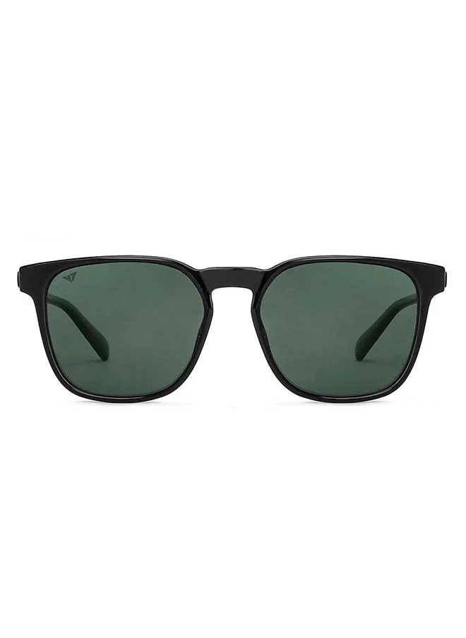 VINCENT CHASE Mirage Full Rim Wayfarer Frame Polarized & UV Protected Sunglasses VC S13980 - 54mm - Black