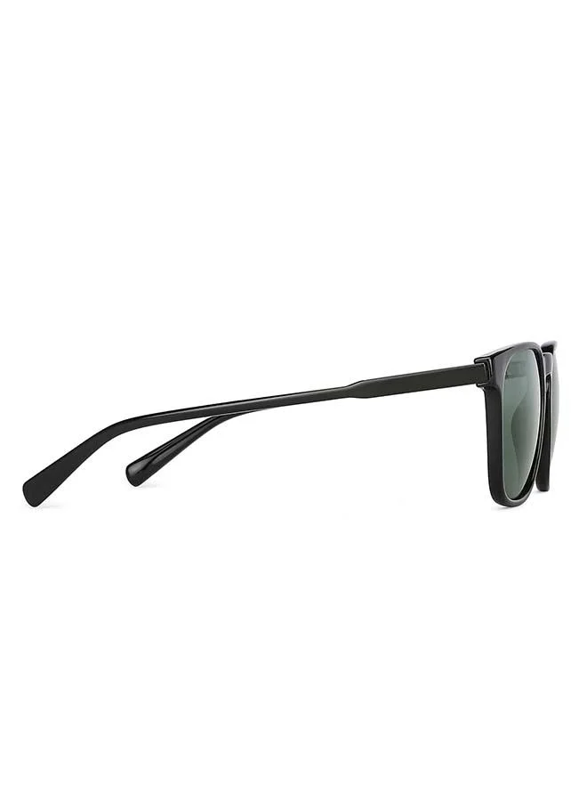 VINCENT CHASE Mirage Full Rim Wayfarer Frame Polarized & UV Protected Sunglasses VC S13980 - 54mm - Black