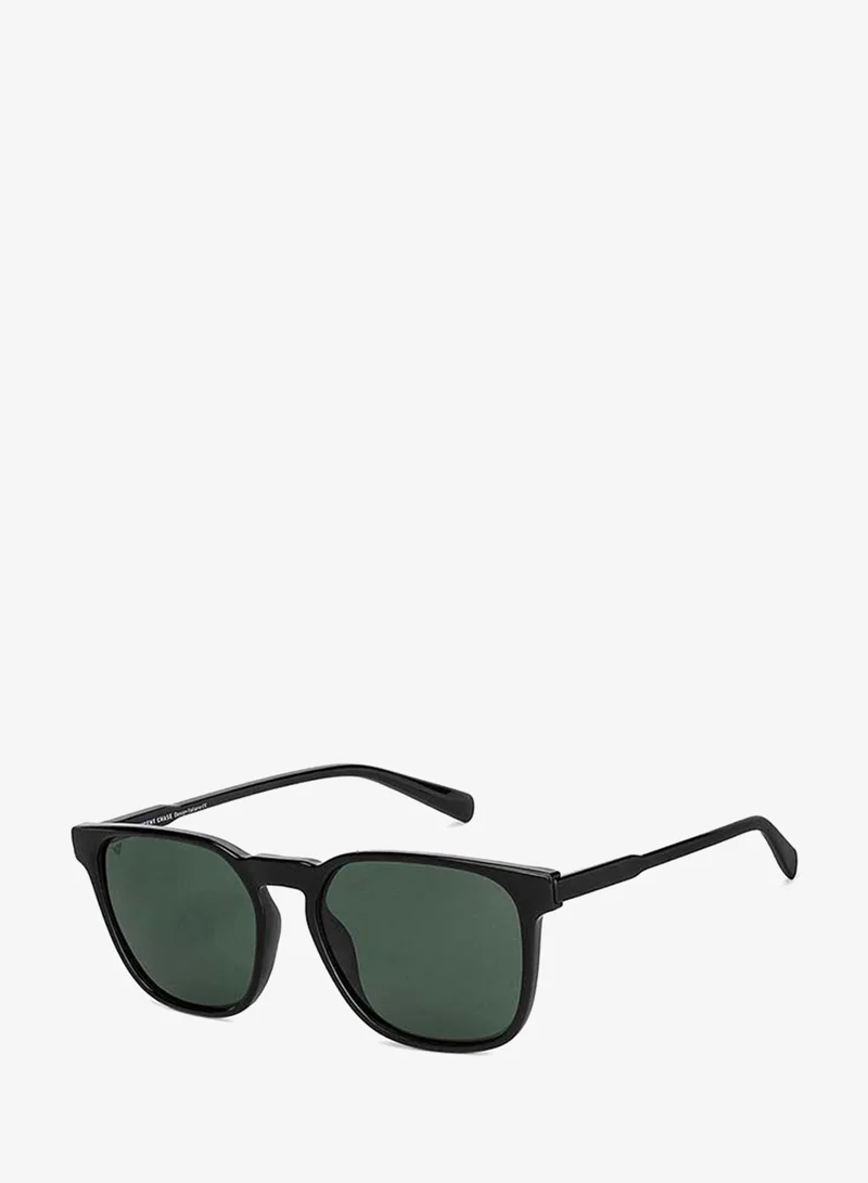 Vincent Chase Vincent Chase By Lenskart | Mirage Full Rim Wayfarer Frame Polarized & UV Protected Sunglasses VC S13980 - 54mm - Black