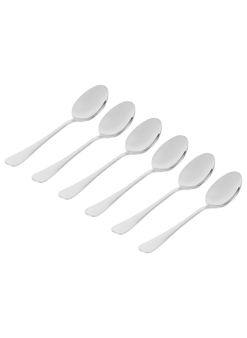 DELCASA - Delcasa 24Pc SS Cutlery Set with stand 6pcs table spoon 6pcs table fork 6pcs table spoon 6pcs tea spoon - Image 1