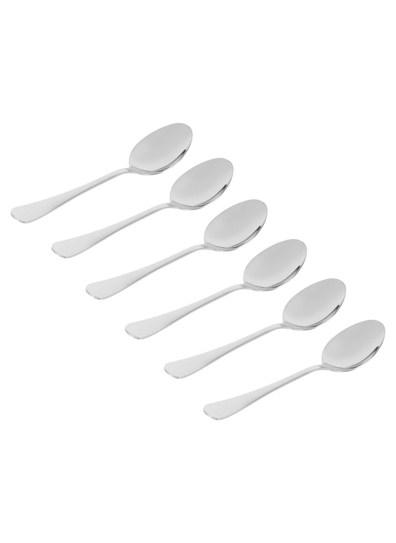 DELCASA - Delcasa 24Pc SS Cutlery Set with stand 6pcs table spoon 6pcs table fork 6pcs table spoon 6pcs tea spoon - Image 1