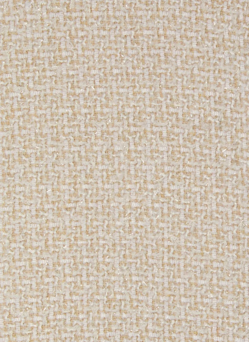 Lichi  Straight cut tweed jacket with contrasting collar for Women | Best Price UAE