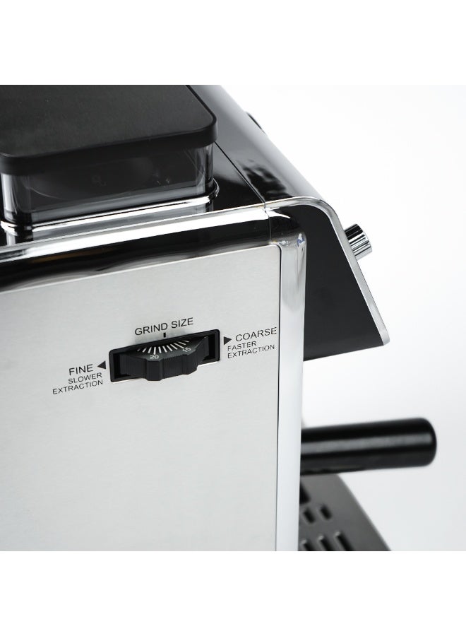 NAQI Cor 1 Coffee Maker – Dual Boilers, Built-in Grinder, 20 Bar Pressure, Touch Interface & 2-Year Warranty - Image 4