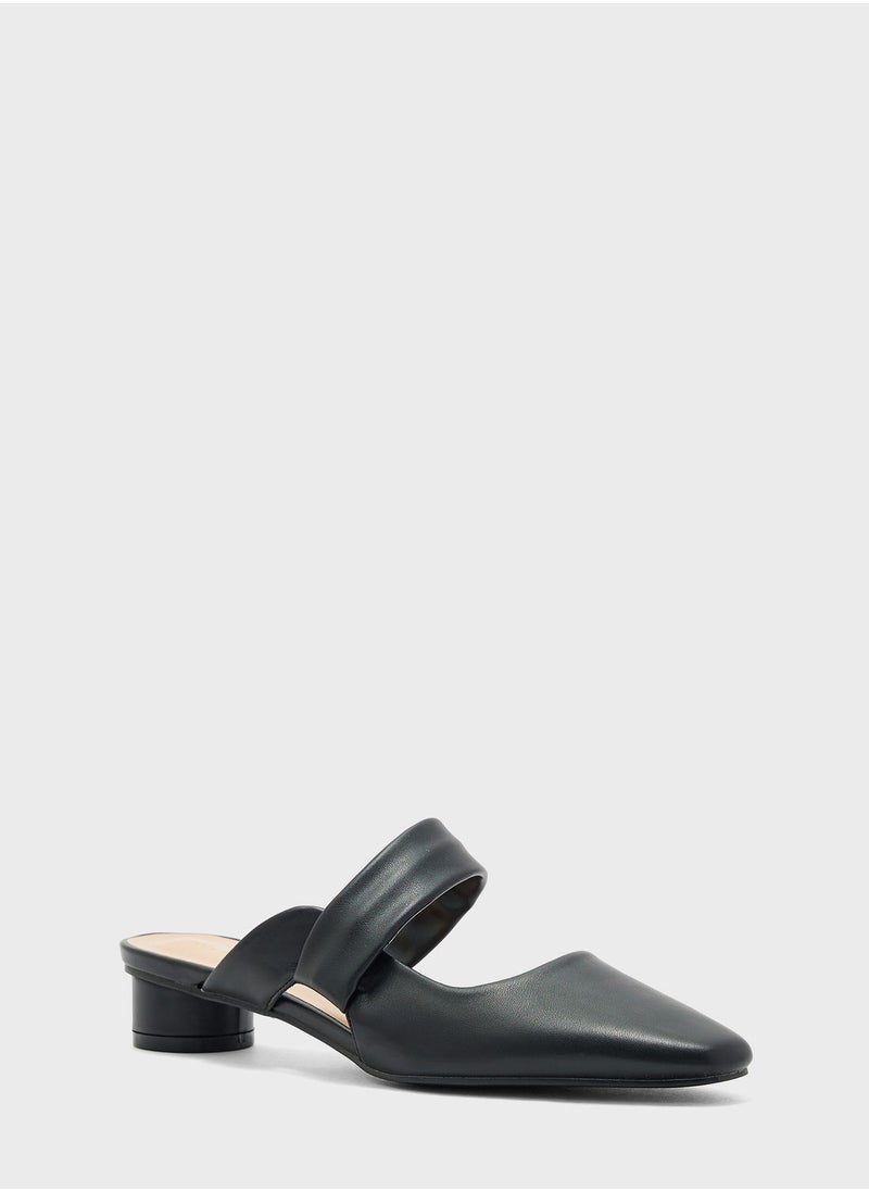 Vincci - Backless  Low Heel Pumps - Image 1