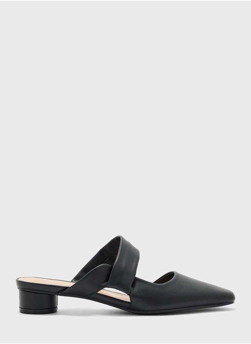 Vincci - Backless  Low Heel Pumps - Image 1