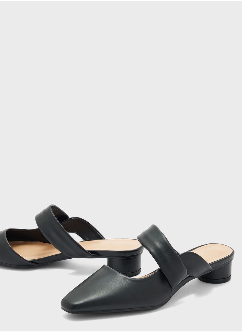 Vincci - Backless  Low Heel Pumps - Image 1