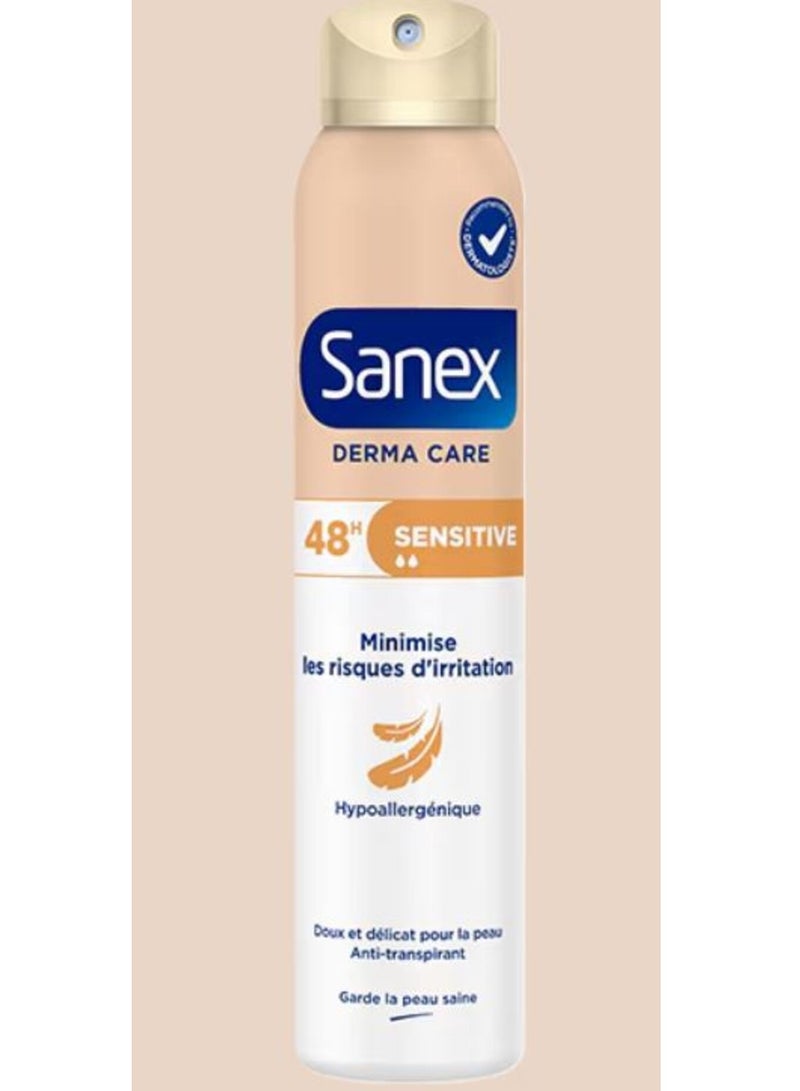 Sanex Derma Care Deodorant Set – Invisible + Sensitive – 200ml Each (2 Pack) - Image 3