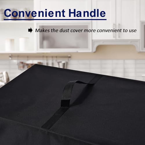 NUENSS-ROR Air Fryer Cover Waterproof Heat-Resistant Dust-proof Airfryer Dust Cover Case for Instant Vortex Plus 6QT XL Air Fryer, 6-in-1丨Instant Vortex 6QT XL Air Fryer, 4-in-1(13.8"D×16.9"W×11.8"H) - Image 5