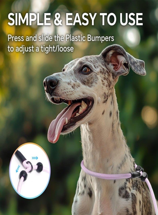 كيوكيو بيتس طوق كلاب قابل للتعديل من QQPETS، طوق خصر بدون استخدام اليدين للمشي مع الكلاب، طوق تدريب عاكس مع دوران 360 درجة مضاد للتشابك، طول من 4 إلى 7 أقدام لجميع السلالات - Image 3