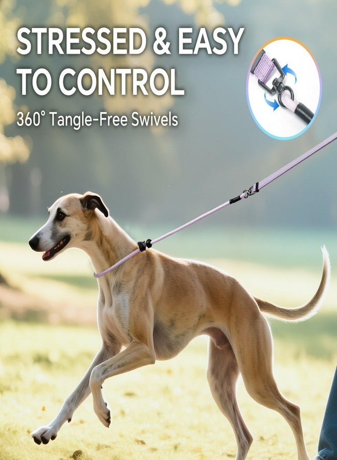 كيوكيو بيتس طوق كلاب قابل للتعديل من QQPETS، طوق خصر بدون استخدام اليدين للمشي مع الكلاب، طوق تدريب عاكس مع دوران 360 درجة مضاد للتشابك، طول من 4 إلى 7 أقدام لجميع السلالات - Image 4