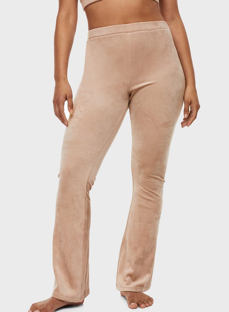 H&M Flared Velour Pants  - Image 3