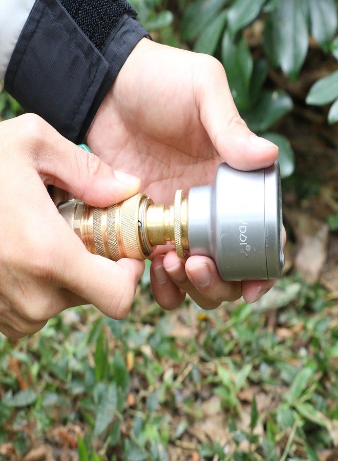STYDDI Brass Garden Hose Quick Connect Fitting, 3 Set 3/4” GHT Solid Brass Water Hose Quick Connector with Male and Female, Full Flow, with 4 Washers - Image 2