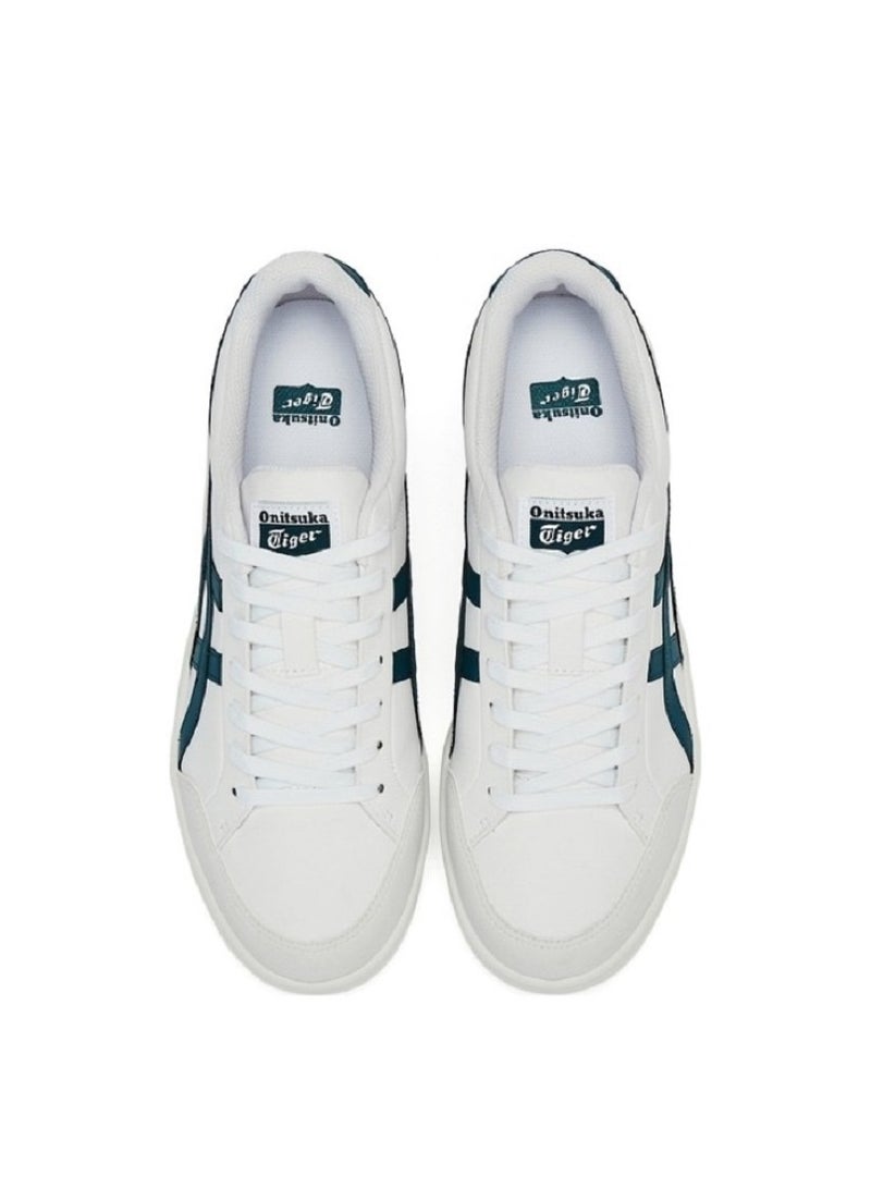 أونيتسوكا تايجر أدفانتي حذاء رياضي كاجوال منخفض الرقبة ملون أبيض/أخضر - Image 4