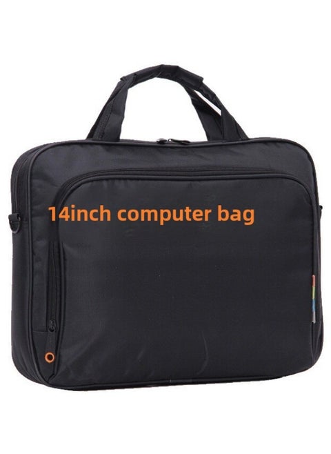 For Peer One-stop Purchase 14 Inch 15 Inch Computer Bag Notebook Shoulder Bag 10 Notebook Shoulder Bag-Color:14inch Computer Bag
