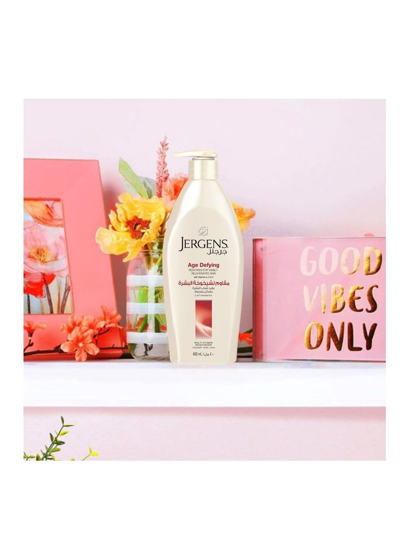 جرجنز لوشن مرطب مقاوم لشيخوخة البشرة من جرجنز 400 مل - Image 3
