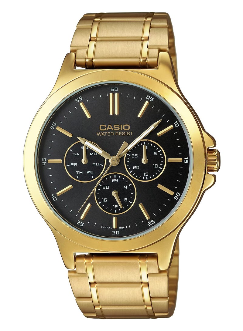 CASIO Analog Men's Gold Watch - MTP-V300G-1AUDF - Image 1