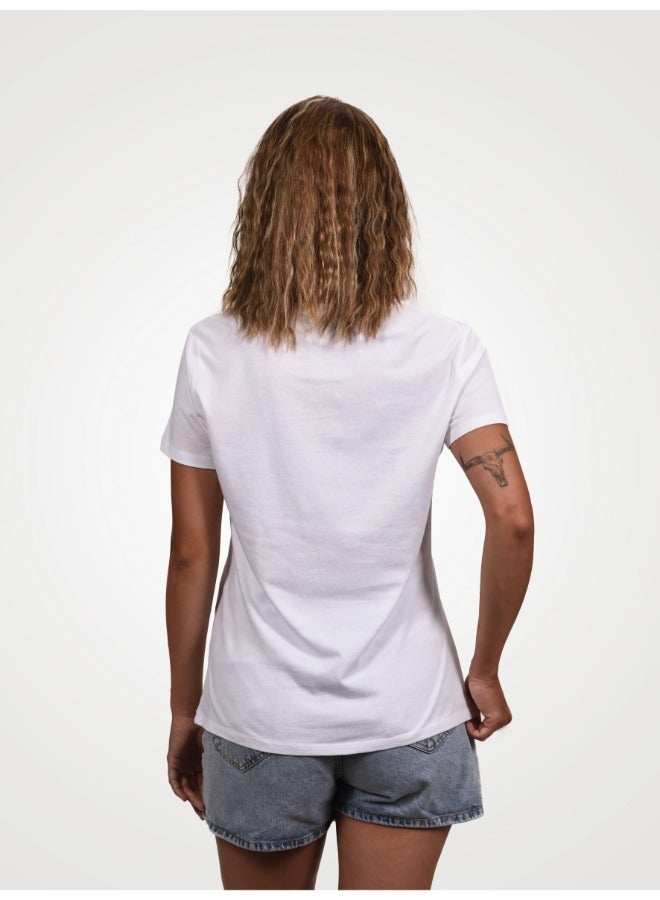 Primina Women's printed T-Shirt -Lizard, round neck, 100% cotton, regular fit - Image 4