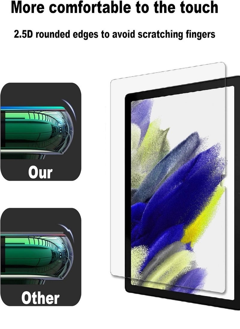 Tempered Glass Screen Protector Clear Designed For Samsung Galaxy Tab A8 10.5 (2021) Full Screen Coverage And Bubble Free - Image 5