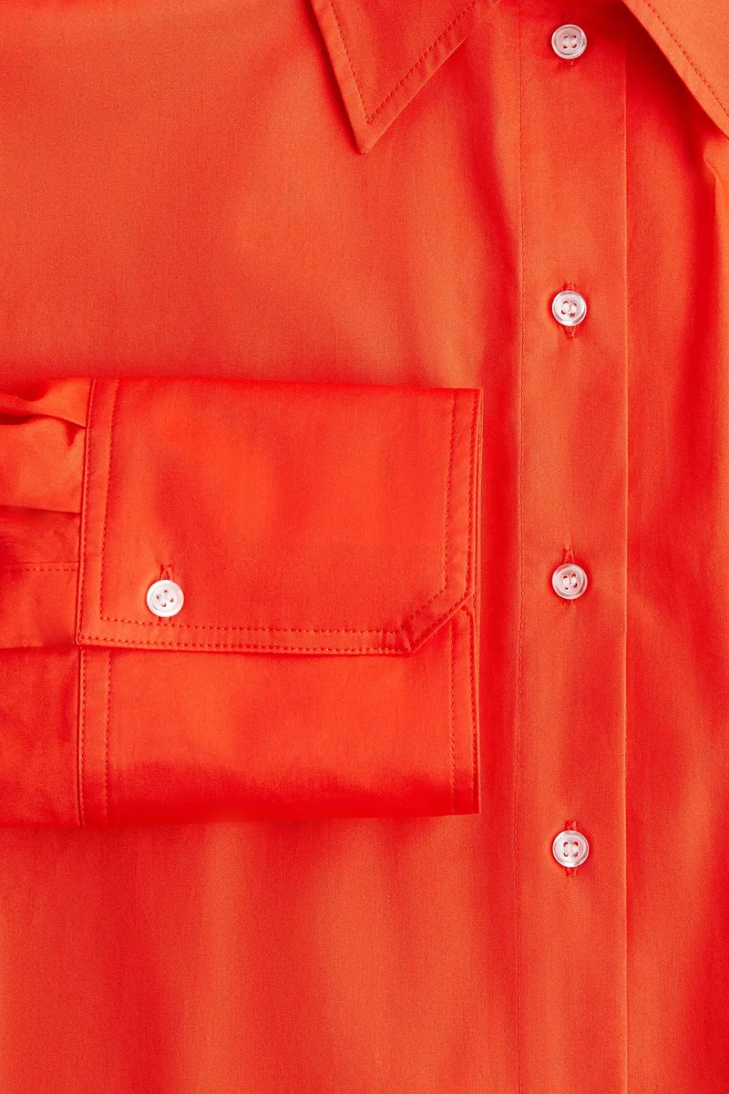 H&M Oversized cotton shirt dress