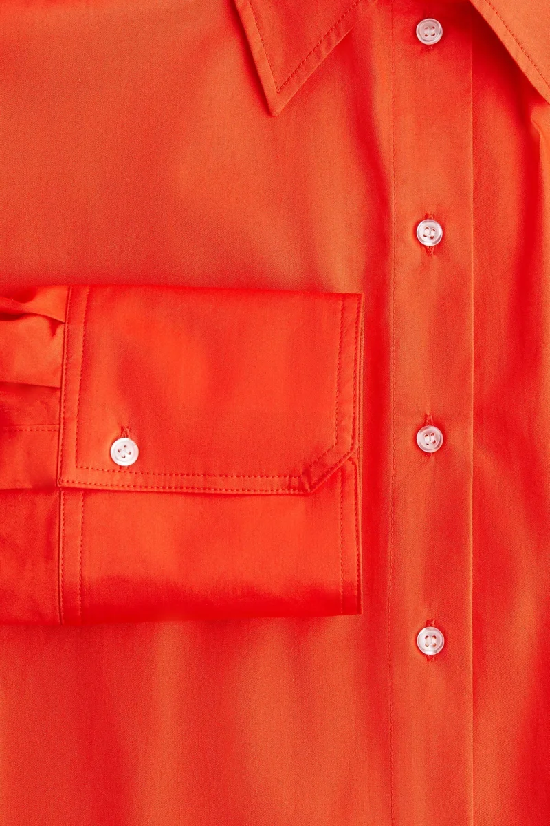 H&M Oversized cotton shirt dress