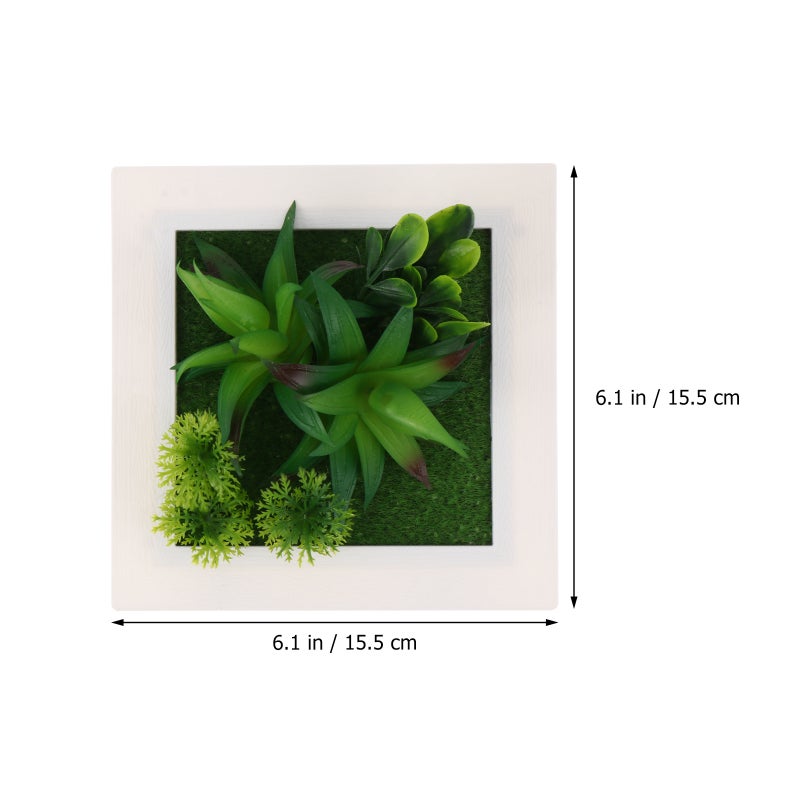 🌱 إطارات نباتات صناعية للزينة معاصم للجدران للمساحات الداخلية - Image 2