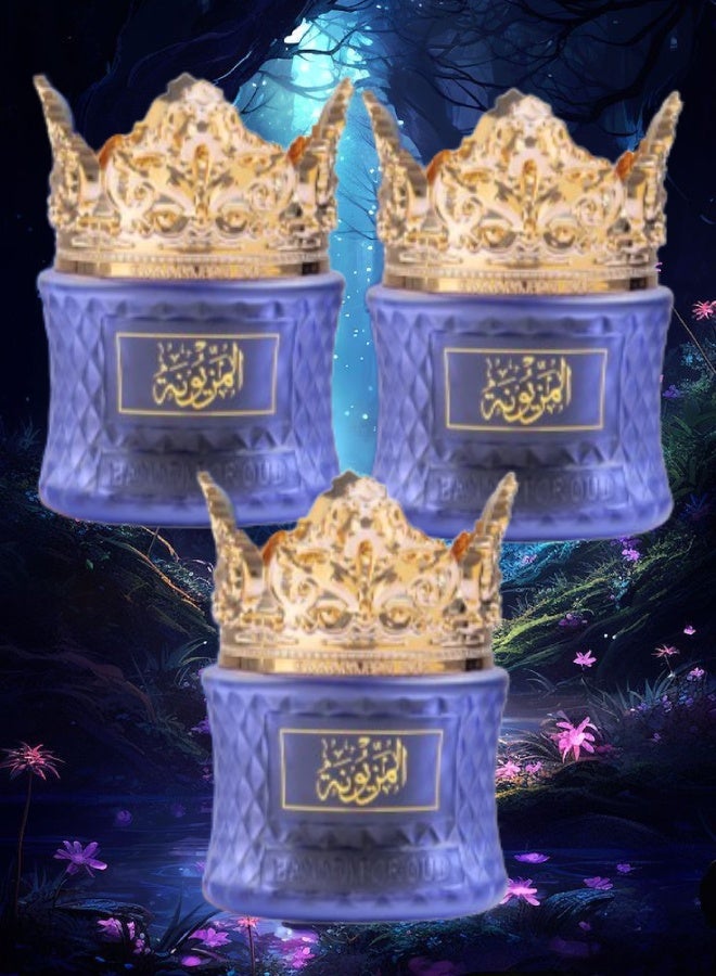 بانافع 3 قطع بخور عود معطر المزيونه 35 جرام - Image 1