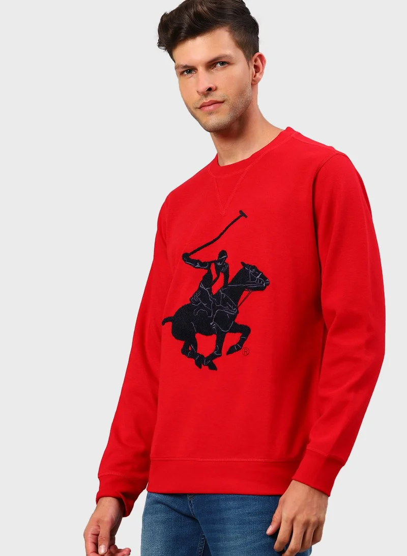 bhpoloclub Logo Sweatshirt