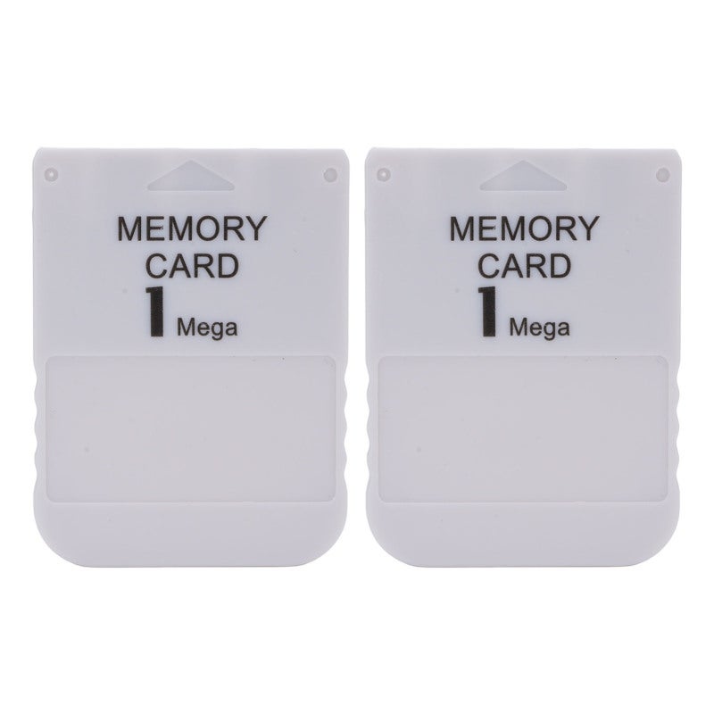 1MB Memory Card for PS1 Game Console - Adequate Storage Space Compatible Memory Card for Classic Gaming - Image 1