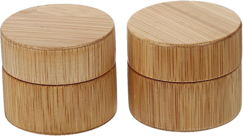 Face Cream Jars 2pcs 15g Refillable Cosmetic Sub Containers Leak-resistant Portable Skincare Lotion Storage for Travel and Daily Use - Image 1