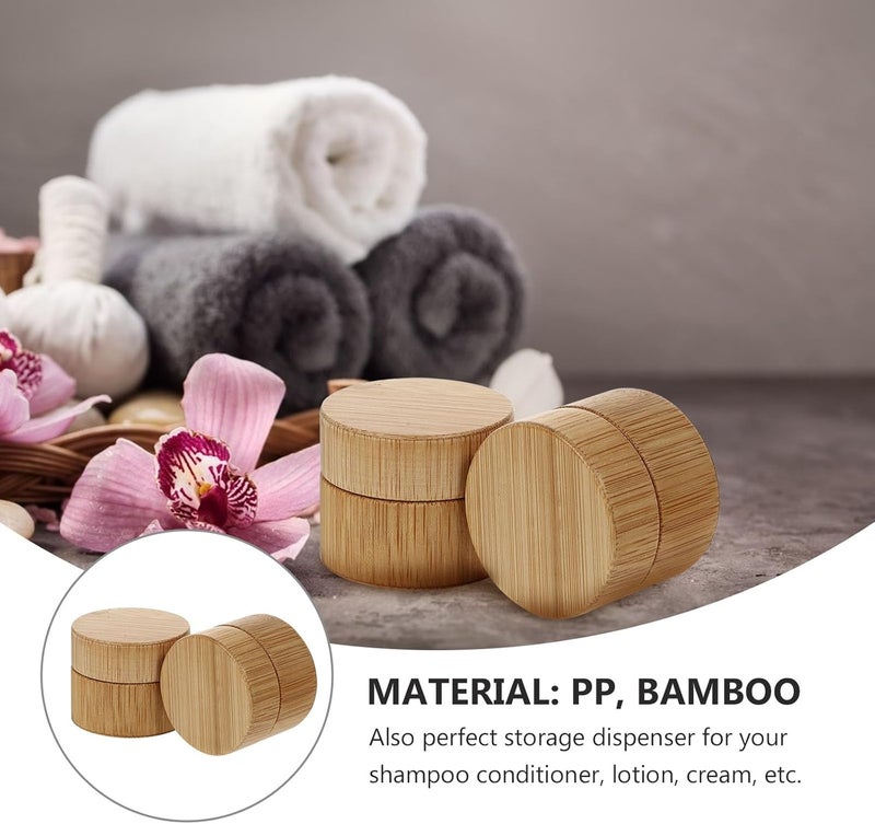 Face Cream Jars 2pcs 15g Refillable Cosmetic Sub Containers Leak-resistant Portable Skincare Lotion Storage for Travel and Daily Use - Image 3