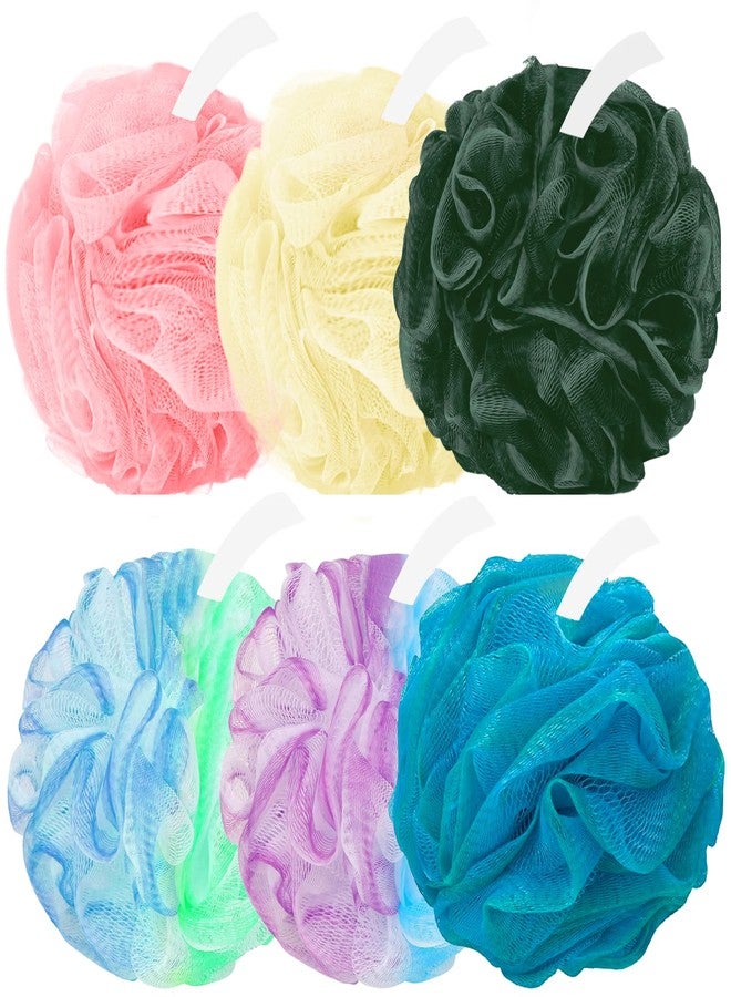 Amazerbst loofah,6 Pack Shower loofah loofah Sponge,50g Bath Sponge Body Scrubber for Women and Men - Image 1