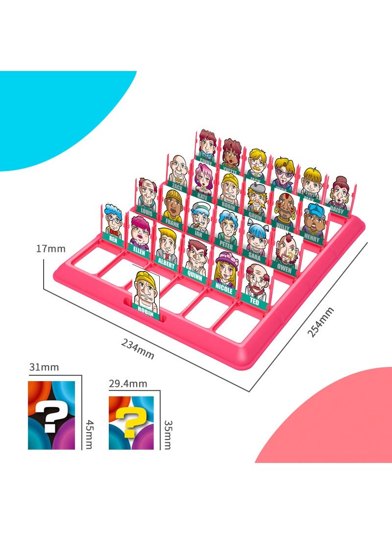 Loquat Who Is It Board Game Guess Who I Am Family Guessing Games Toys Desktop Educational Game for Kids - Image 2
