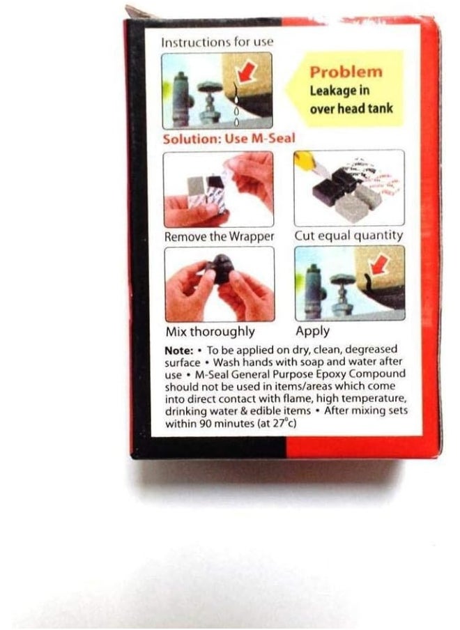 Pidilite M-Seal - General Purpose Epoxy 100G (10Pcs /Box)  - Image 4