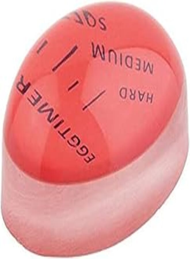 OR Pop Egg Timer | Innovative Color Changing Egg Timer | Brilliantly Gauge Soft/Medium/Hard Boiled Eggs 