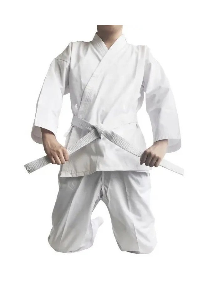 Generic Three Piece Childrens Karate Set Made Entirely Of Cotton  - Image 2