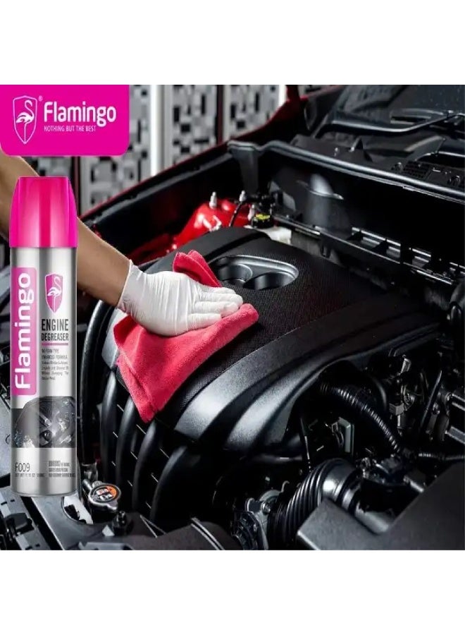 مزيل شحم المحرك من فلامنجو للعناية بالمحرك بدون رغوة 500مل - Image 3