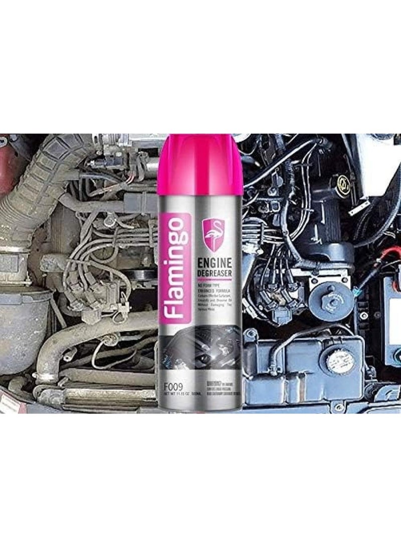 مزيل شحم المحرك من فلامنجو للعناية بالمحرك بدون رغوة 500مل - Image 2