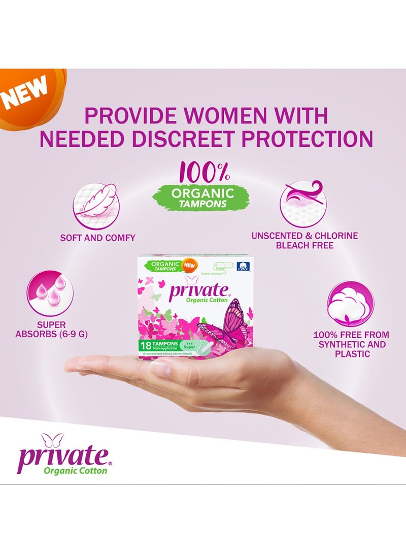 Private Organic Tampon Without Applicator - Image 5