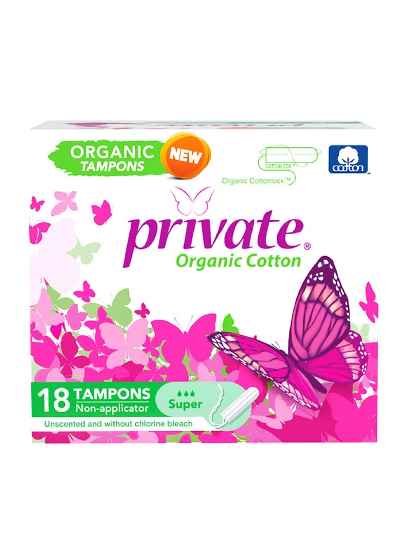 Private Organic Tampon Without Applicator - Image 1