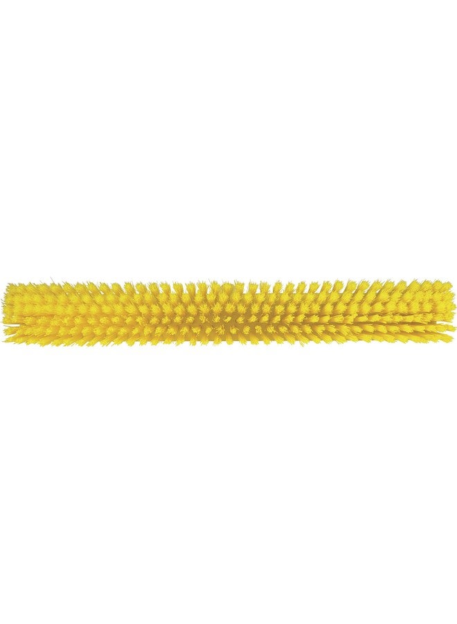 Vikan 31946 Broom,Push,Soft/Stiff,24",PP/PBT,Yellow - Image 2