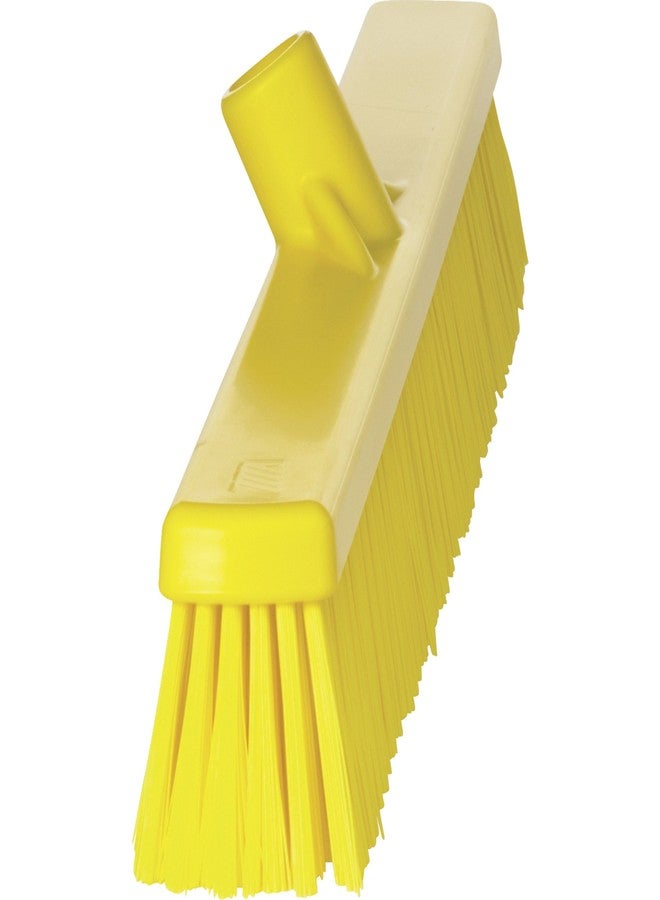 Vikan 31946 Broom,Push,Soft/Stiff,24",PP/PBT,Yellow - Image 3