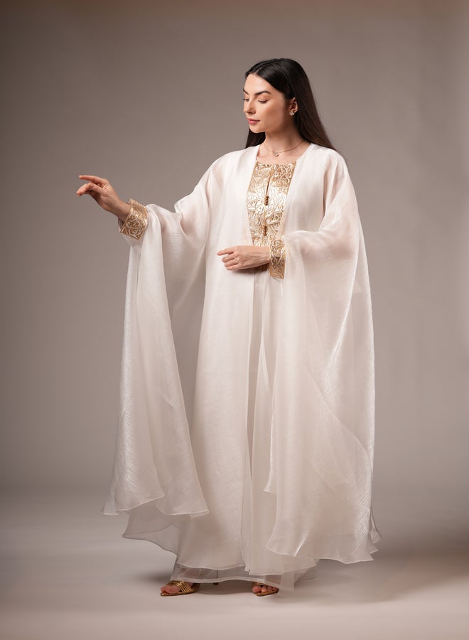 MAISON ARABELLE Embroidered Overlay Dress  - Image 2
